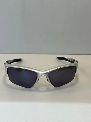 Oakley Half Jacket Men’s Sunglasses 2.0 Silver  Frame With Case • £90