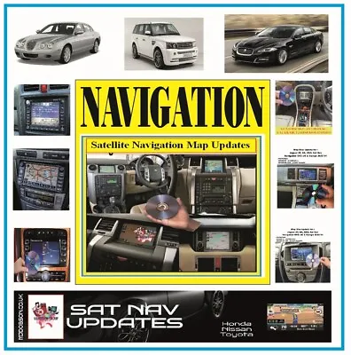 Nissan Sat Nav Map QashqaiMuranoPathfinderPatrol Sat Nav Upgrade UK Disc • £14.50