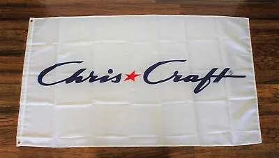 Chris Craft Boats Banner Flag Boat Racing Boating Advertising Marina Yacht XZ • $12.95