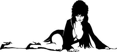 Elvira Viny Decal Sticker Horror Mistress Of The Dark Horror Hostess Host • $4.10