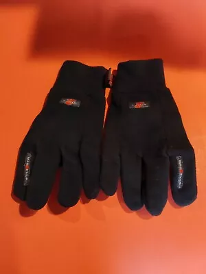 Vintage Manzella System Men's Xl Gloves Black Z-fleece Windstoper • $23.99