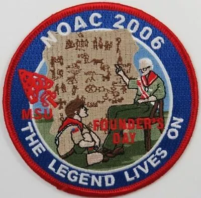 2006 OA Conference (NOAC) Founders Day Patch [S220] • $5.95