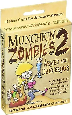 Munchkin Zombies 2 - Armed And Dangerous Board Game *NEW* **FAST SHIP** • $17.95