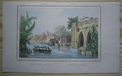 1836 Print RUINS IN A SUBURB OF MANILA PHILIPPINES (#71) • $23.99