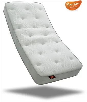 Sareer Latex Coil Mattress - Medium - Small Double 4ft • £205.99