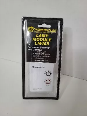 X10 Powerhouse Lamp Module LM465 Controller Plug Home Automation • $8.10