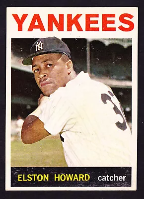 1964 Topps #100 Elston Howard Yankees • $7