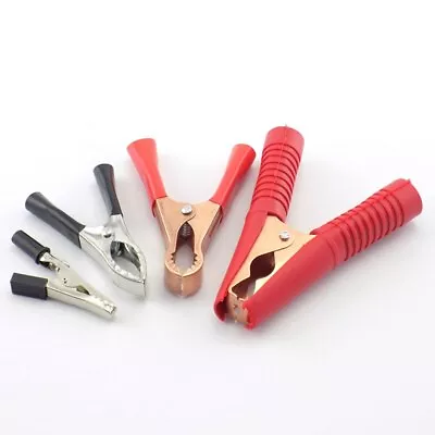 5A/30A/50A/100A Car Alligator Clips Battery Clamps Crocodile Clip Aligator Clips • $2.19