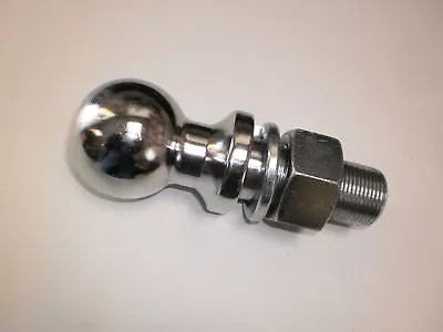 2-5/16  Trailer Hitch Ball 1.25  Shank Chrome 30K Heavy Duty Forged • $44.99