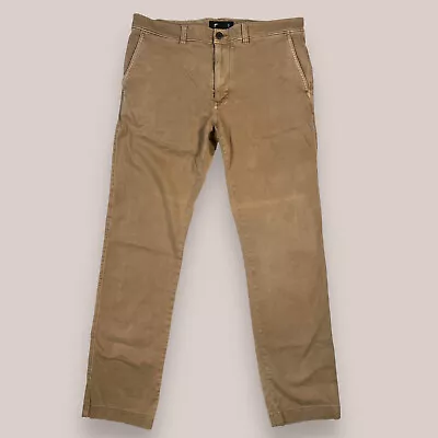 Madewell Chino Penn Slim Fit Brown Pants Men’s Size 35x34 • $25.97