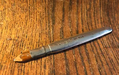 Sampson Mordan & Co - 1899 Silver Carpenter's Pencil - Pat Applied - London • £38