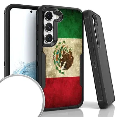 Mexico Flag Rugged Heavy Duty Case For Samsung Galaxy S23 5G (6.1 ) • $14.95