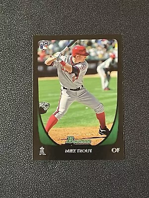2011 Bowman Draft #101 Mike Trout Los Angeles Angels RC Rookie • $89.99