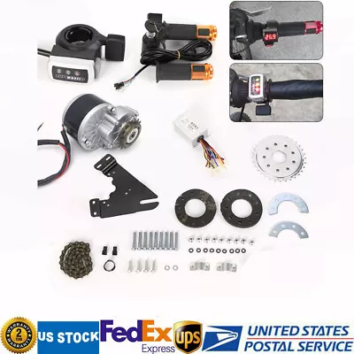 Electric Bike Conversion Kit E-Bike Mountain Bike Conversion Motor Freewheel Set • $87