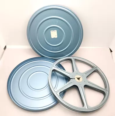 Vintage Scherer 8mm Reel And Canister Blue Dual 8 • $13.99