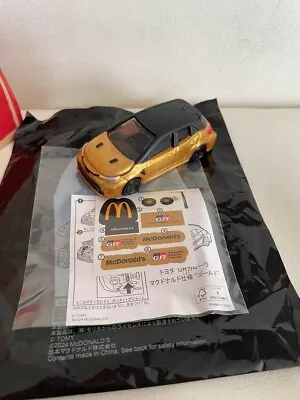 Tomica TOYOTA GR COROLLA GOLD 2024 McDonald Happy Meal Toy JAPAN NEW • $24.88