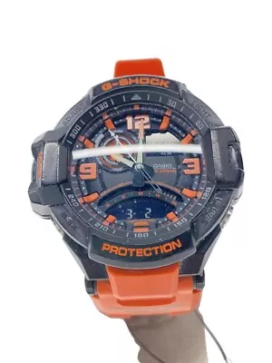 CASIO G-SHOCK GA-1000-4AJF Orange Resin Quartz Digital Analog Watch • $123