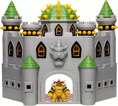 Super Mario Nintendo Deluxe Bowser'S Castle Playset With 2.5   • $54.99