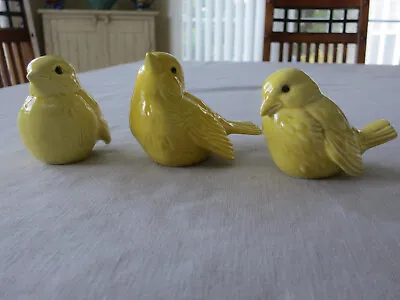 Lot Of Three (3) Vintage Goebel Ceramic Bird Figurines  51052 • $30.99