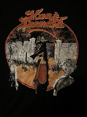 King Diamond - Official Conspiracy Tour 1989 T-Shirt - Large - Mercyful Fate • $9.99