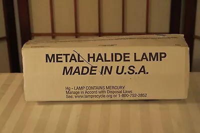 One Mh400/u M59/s 400 Watt Metal Halide Mogul Base Light Bulb Lamp Made In Usa • $22