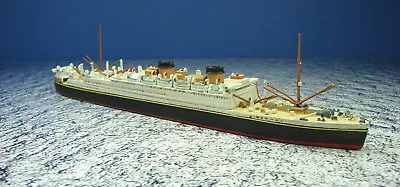 1:1250 Metal Waterline Ship Model White Star Liner Britannic Cunard Nelson Nel3 • £30