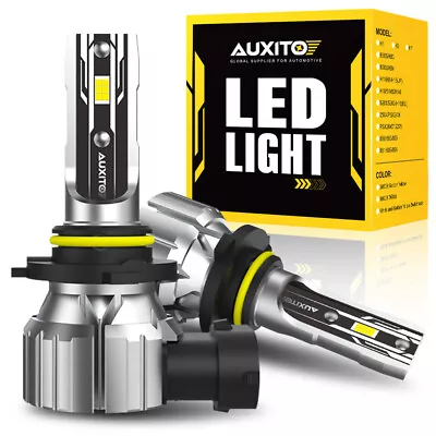 9006 HB4 LED Headlights Bulbs 6500K Low Beam Super White Bright Canbus Ready • $20.89