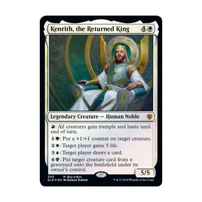 MTG Kenrith The Returned King Throne Of Eldraine 303 Regular Mythic • $2.79