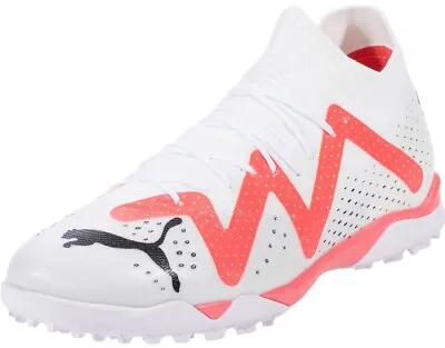 NEW PUMA Future Match TT Turf Soccer Cleats Shoes White 10737401 US Men's 11 • $47.99