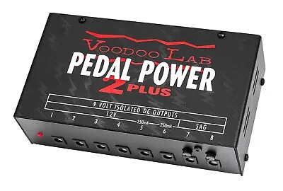 Voodoo Lab Pedal Power 2 Plus Isolated Pedal Power Supply 9V 12V With SAG  • $199.99