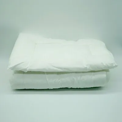 Baby Cot Bed IKEA LEN White Cot Pillow And Duvet Set Excellent Condition • £10.99