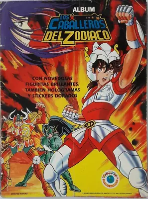 1995 Saint Seiya Caballeros Del Zodiaco 1 Sticker Album Navarrete Manga Read • $60