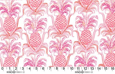 Pineapple Express Pink Michael Miller Fabric Fat Quarter  100% Cotton • £4.75