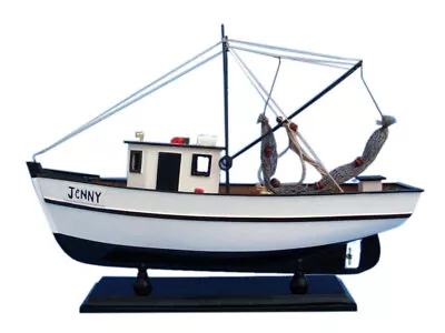 Wooden Forrest Gump - Jenny Model Shrimp Boat 16  • $202.38