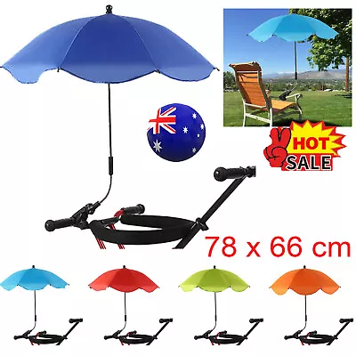 Universal Chair Umbrella W/ClampGarden Stroller Beach Chair UV Protect Umbrella • $27.13