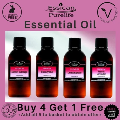 £3.89 • Buy Essential Oils Natural Pure Aromatherapy Essential Oil Fragrances Diffuser 50ML