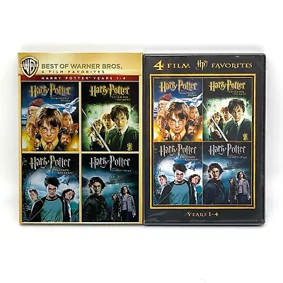 Harry Potter: Years 1-4 DVD Four Film Collection W/Slipcover - NEW Sealed • $7.95