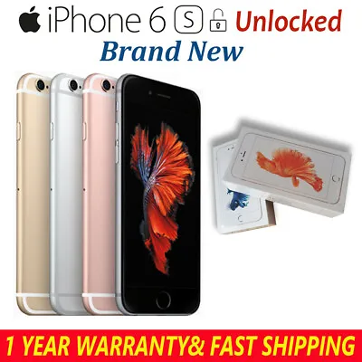$325.99 • Buy New & Sealed Apple IPhone 6S Factory Unlocked 64G (CDMA+GSM) Smartphone