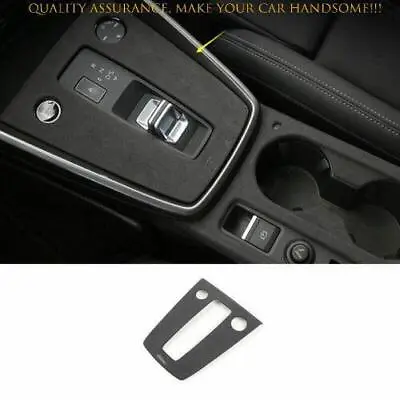 Gray Alcantara Center Console Gear Shift Frame Trim For Audi A3 S3 RS3 2022-2024 • $63.83