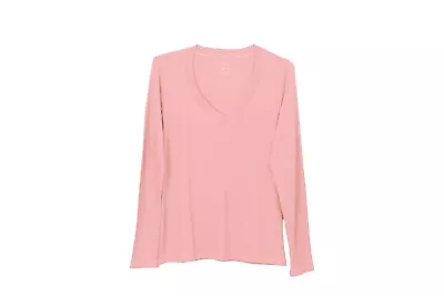 $5.99 • Buy Island Company Women's 100% Cotton V Neck Shirt Retail $45