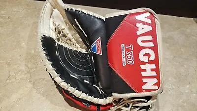 Vintage Vaughn T 750 Goalie Glove Trapper  • $49