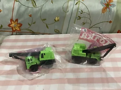 Vintage McDonalds 1994 Tonka Truck Green Crane With Boom Attached Plastic Sealed • $16.97