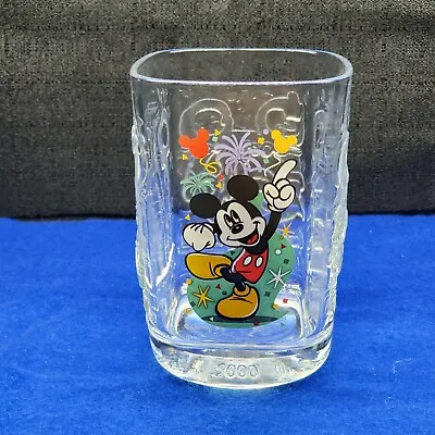Disney Mickey Mouse McDonalds 2000 Drinking Glass • $5.52