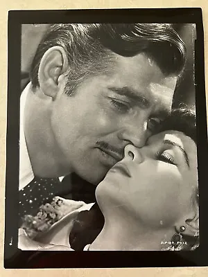 Clark Gable Vivien Leigh Vintage Gone With The Wind Photo • $59.99