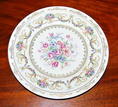 Fantastic Haas Bohemia Dresden Flower Decor Empire Style Cabinet Wall Plate #1 • $29.75