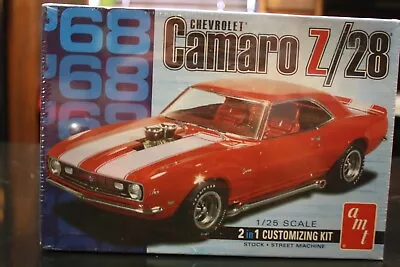 1/25 AMT 1968 Chevrolet Camaro Z/28 Street Machine Detail Model Car SEALED • $9.99