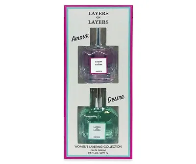 Woman's 2 Piece Layering Collection Gift Set Amour And Desire Scent FREE SHIP • $19.19