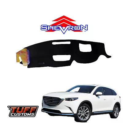 BLACK DASH MAT MAZDA CX-9 TC Sport Touring GT Azami + HUD 7/2016-2024 CX9 1439D • $89.95