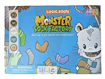 Logic Roots Monster Sock Factory Multiplication Game Social Math Practice STEM • $44.99