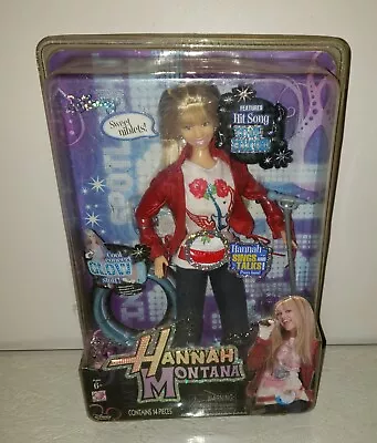 New Vintage 2007 Hannah Montana Doll Disney Glow In The Dark Jacket Plus More  • $40